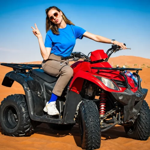 Desert Safari Abu Dhabi with Quad Bike